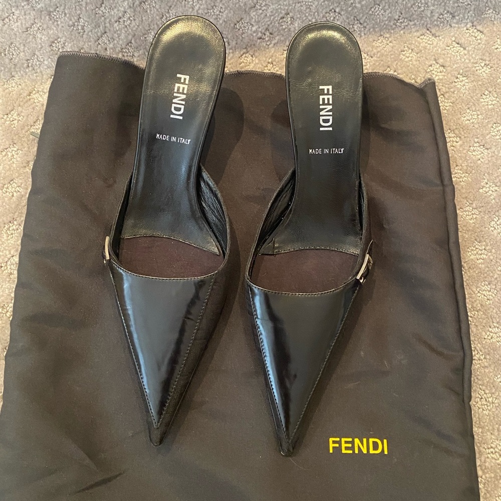 Fendi kitten heels